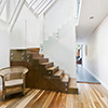 Balustrada ze szkła 88.4, ciekawy design.